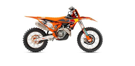 2025 KTM 450 SX-F si KTM 250 SX-F FACTORY EDITIONS, pregatite de start