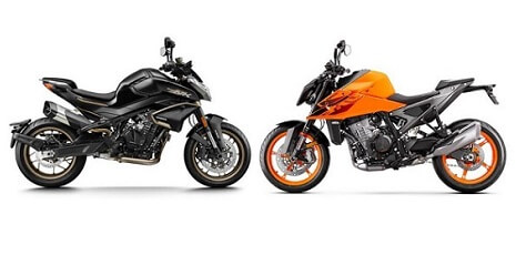 CFMOTO 800NK vs. KTM 990 Duke